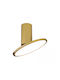 Zambelis Lights LED Warm White Spot in Gold Color
