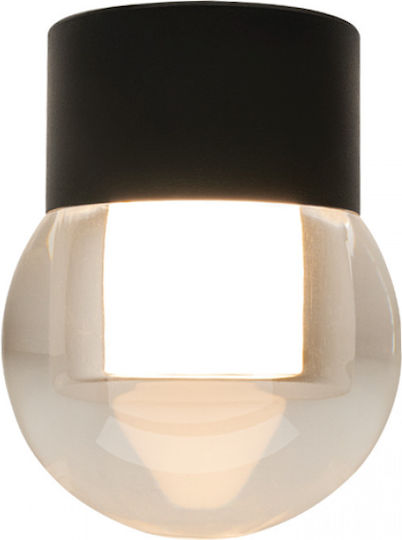 Zambelis Lights LED Θερμό Λευκό Σποτ σε Μαύρο Χρώμα