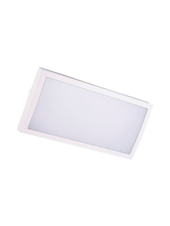 Bot Lighting Ceiling Mount Light 26.5cm White with Integrated LED