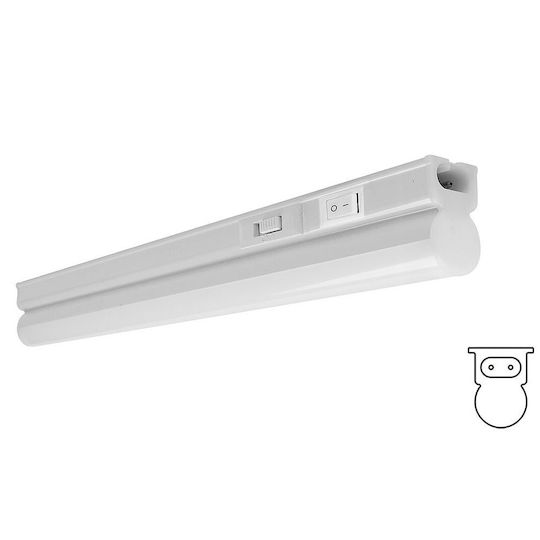Linear Under-Cabinet Light Led Ygs with Switch Ygs14kb 14W 3000K 4000K 6500K 1600lm 88x2.3x3.4cm White