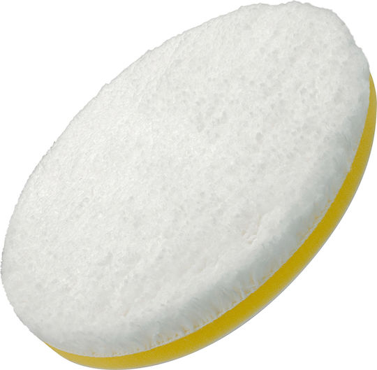 Mgcd6 Fur England Microfiber Finishing Hookit 150mm White Yellow