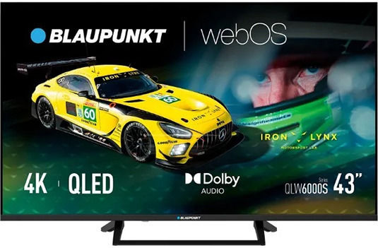 Blaupunkt Smart Television 43" 4K UHD QLED 43QLW6000S HDR (2025)