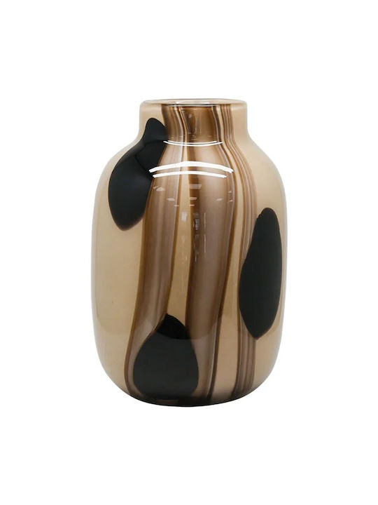 Marhome Decorative Vase Beige 22x22x35cm
