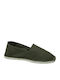 Women's Fabric Espadrilles Green
