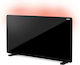 Domo Convector Electric De Pardoseală 2000W Cu Termostat Electronic Și WiFi 82x45.8cm Negru