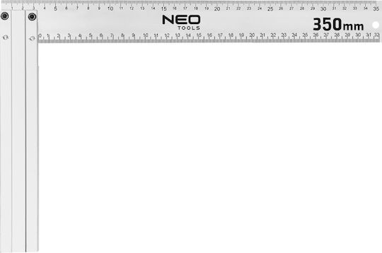 Neo Tools Γωνιόμετρο Μαραγκών Αλουμινίου Μήκους 19εκ.