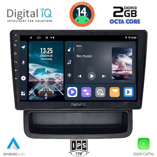 Digital IQ Ηχοσύστημα Αυτοκινήτου για Opel Vivaro Renault Trafic Nissan Primastar 2004-2015 (Bluetooth/USB/WiFi/GPS/Apple-Carplay/Android-Auto) με Οθόνη Αφής 10"