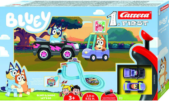 Carrera Bluey Racing Car Scale 1:50 for 3+ Years