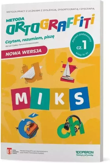 Ortograffiti. Miks. Poziom Podstawowy. Część 1. Klasy 4-6