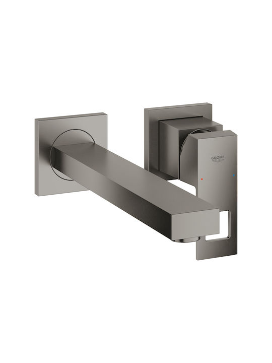 Grohe Built-in Mixer & Spout Set for for Bathroom Sink Gray