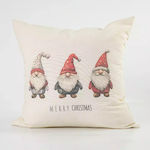 Borea Christmas Decorative Pillow Figure Beige ...