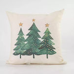 Borea Christmas Decorative Pillow Figure Beige ...