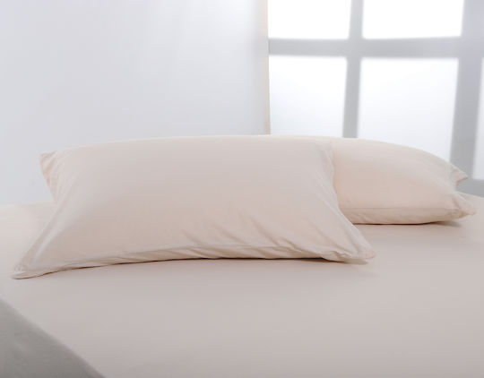 Silk Fashion Σετ με Φάσα Light Beige 50x70cm 5206978123481 Silk Fashion Σετ με Φάσα Light Beige 50x70cm 5206978123481