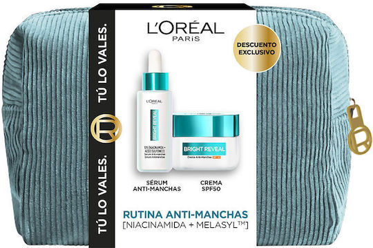 L'Oreal Paris Bright Reveal Set Îngrijire pentru Hidratare & Strălucire 3buc