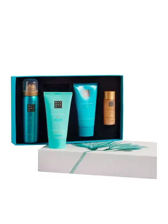 Rituals Karma Skin Care Set for Moisturizing, Body Cleaning & Brightening 4pcs