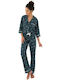 Sensis Winter Women's Pyjama Set Green