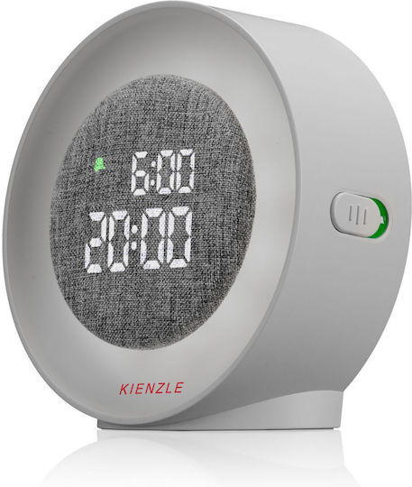 Kienzle Digital Silver Tabletop Clock Kienzle Digital Silver Tabletop Clock