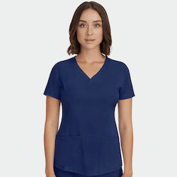 Healing Hands Women's Blue Medical Blouse