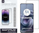 Hardy Glass Sonique Premium Series Hd Vollflächiger Displayschutz für Motorola Moto G86 5G Schwarz