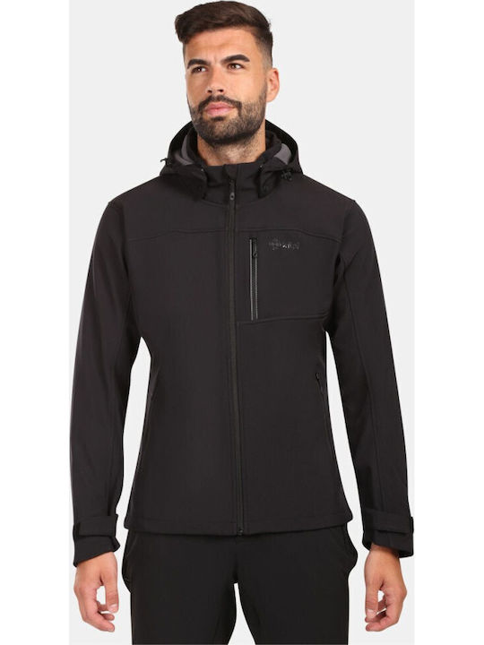 Ravio-m Winter Jacket Softshell Waterproof and Windproof Black
