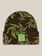 Beanie Unisex Σκούφος Πλεκτός σε Πράσινο χρώμα