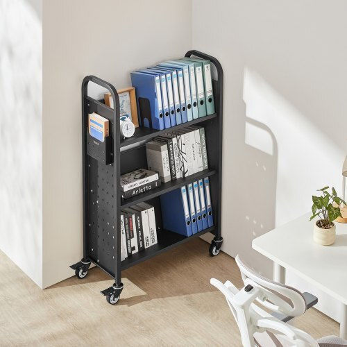 Bibliothek Schwarz 77x38x122cm