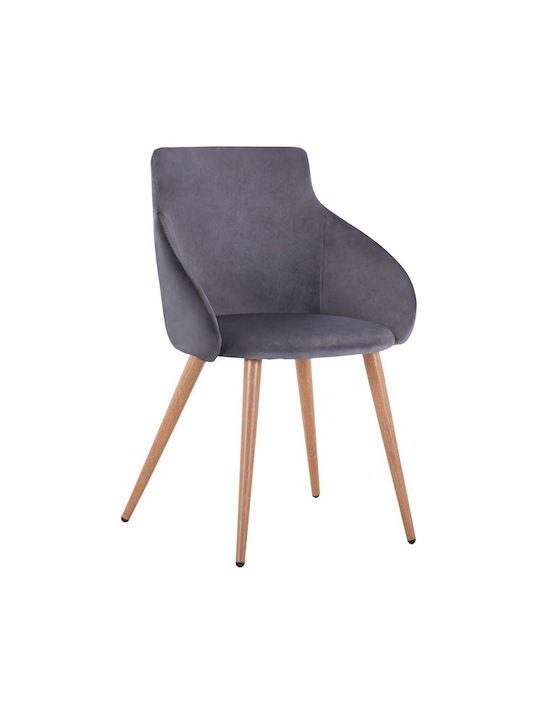 Ivy Stühle Speisesaal Gray 2Stück 55x55x80cm