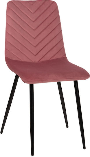 Latrell Dining Room Velvet Chair Rotten Apple 43x54x88cm