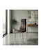 Rosa Scaune Sala de mese Maro 1buc 41x48x98buc
