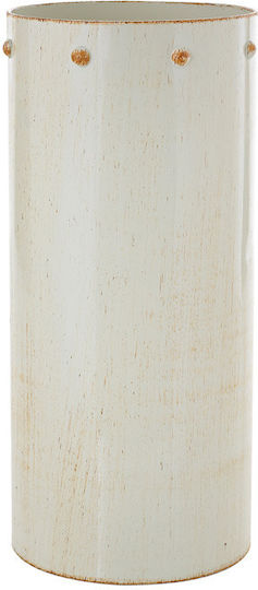Zogometal Fireplace Storage Bucket Cream Patina Copper