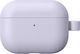 AmazingThing Θήκη Δερμάτινη με Γάντζο σε Μωβ χρώμα για Apple AirPods Pro 3