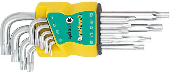 Cresman Σετ 9 Κλειδιά Torx