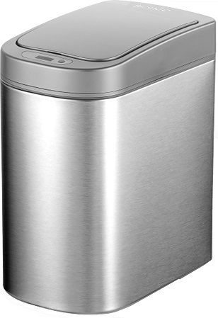 Bronze Art Metallic Bathroom Basket 7lt Silver