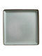 Bormioli Rocco Plate Shallow Square made of Porcelain Green 19x19cm 6pcs