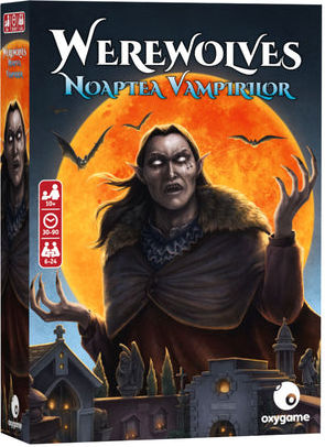 Joc de Societate Werewolves Vampire Night pentru 6+ Jucători 10+ Ani Pegasus Spiele