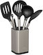 Cooking Utensil Set Silver 6pcs