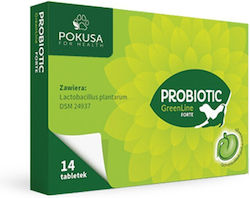Pokusa Green Line Probiotic Forte 14 табове Pokusa Green Line Probiotic Forte 14 табове