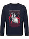 Unisex Bio Sweatshirt Stranger Things Staffel 5 Hawkins Superheld Eleven Marineblau