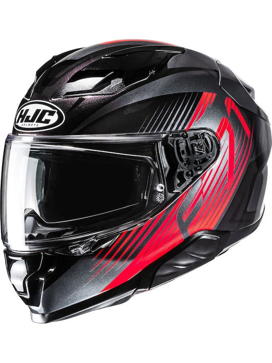 HJC F71 Catos MC1 Motorcycle Helmet Full Face E...