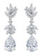 Paraxenies Earrings made of Silver with Stones