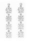 Paraxenies Earrings made of Silver with Stones