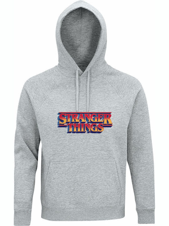 kirikoko Kinder-Sweatshirt mit Kapuze Grey Mela...