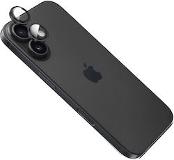 Fixed Προστασία Κάμερας Tempered Glass Μαύρο για το Apple iPhone 17