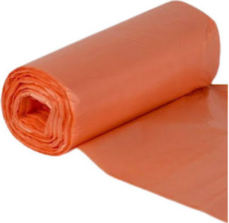 Σακούλες Απορριμάτων 80x60cm 25τμχ Πορτοκαλί