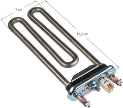 Heizelement Waschmaschine Zanussi 1750w 19.5cm