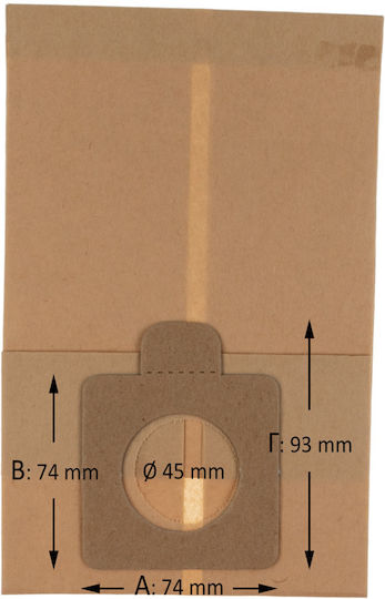 Saci De Hârtie Pentru Aspirator Moulinex 375 388 403 503 697 70