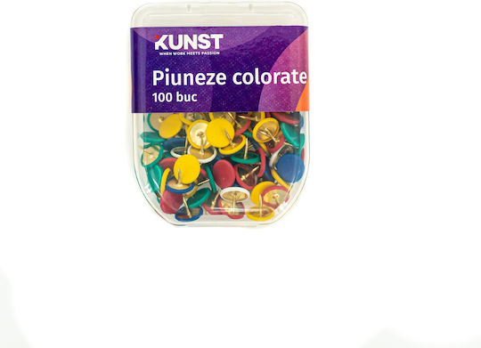 Set Piuneze Colorate 100 Bucăți