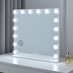 Seven Creations Wall Makeup Mirror with Light