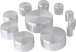 Set of 11 Silver Buttons 205052