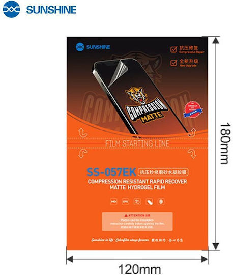 Sunshine Hydrogel Displayschutzfolie Matt Hg1 Xiaomi Redmi 10 Prime